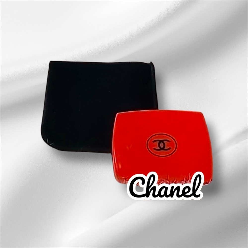 Chanel Red Compact Mirro